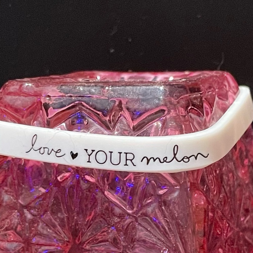 Love Your Melon White Silicone Bracelet
